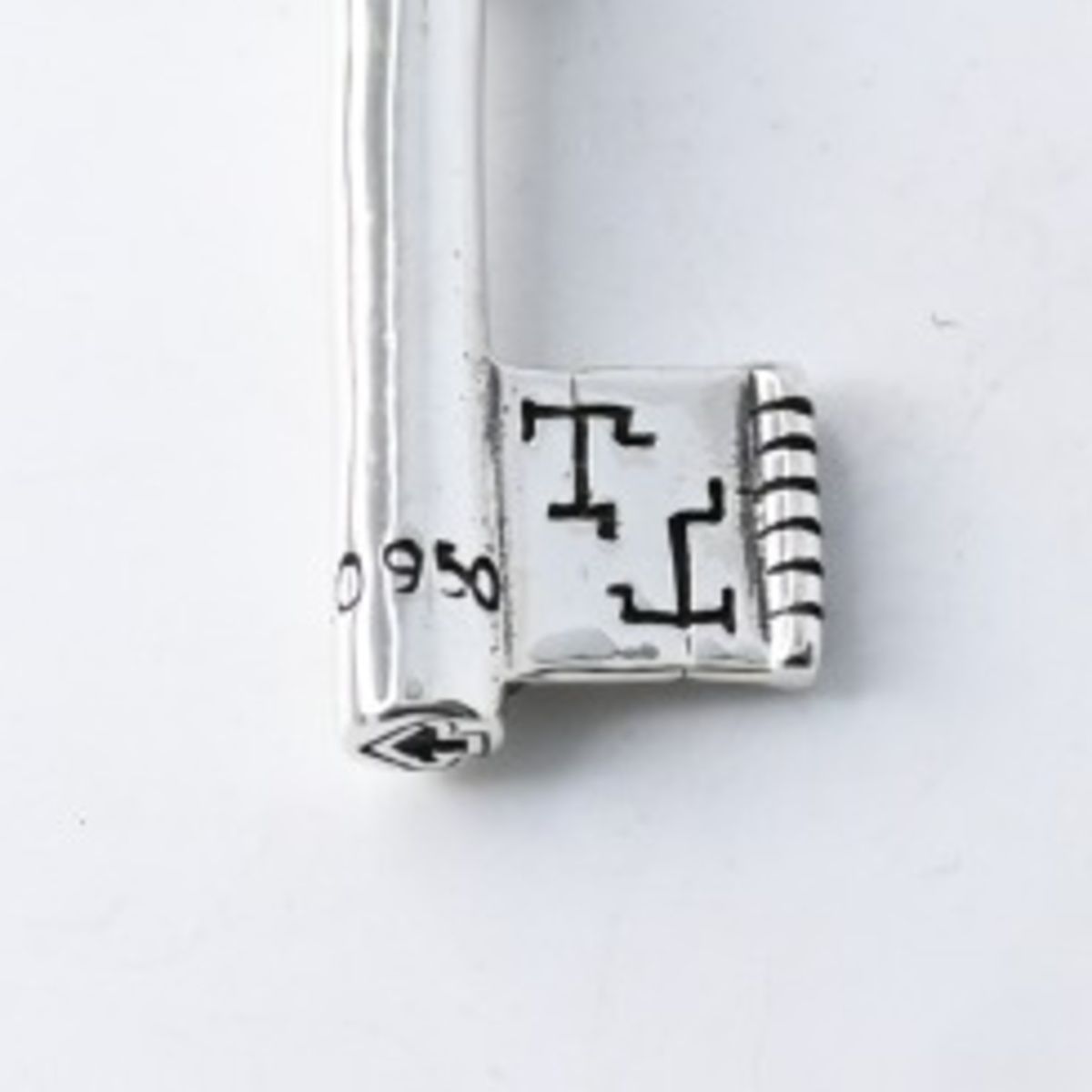 研磨済】ZOCALO Antique Key : Type1 シルバー silver950 チャーム