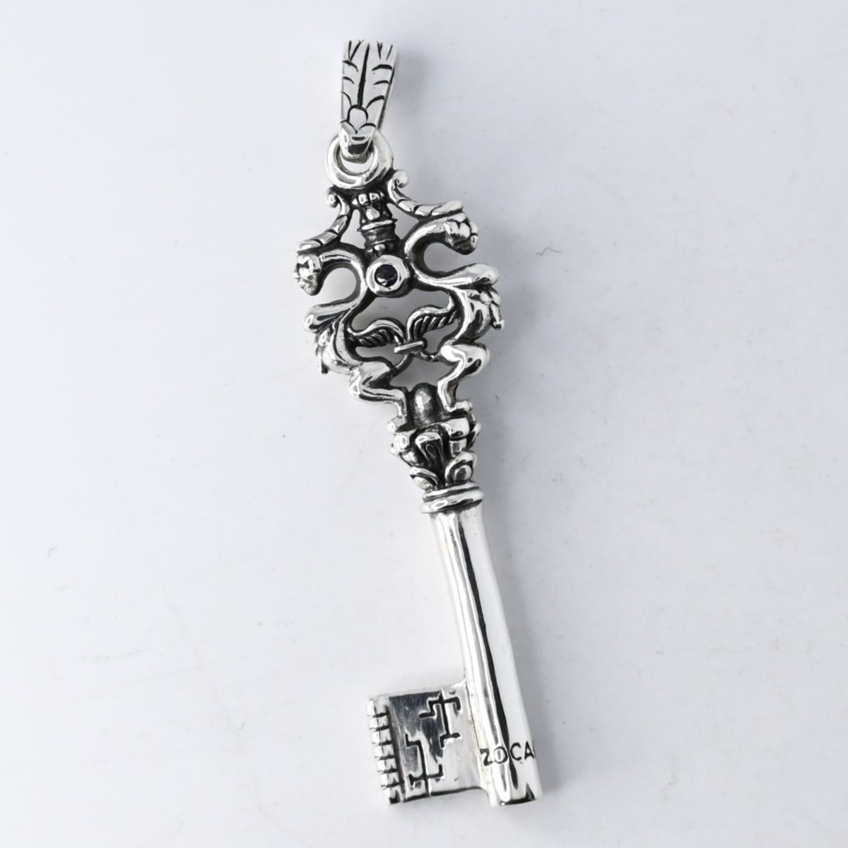 研磨済】ZOCALO Antique Key : Type1 シルバー silver950 チャーム