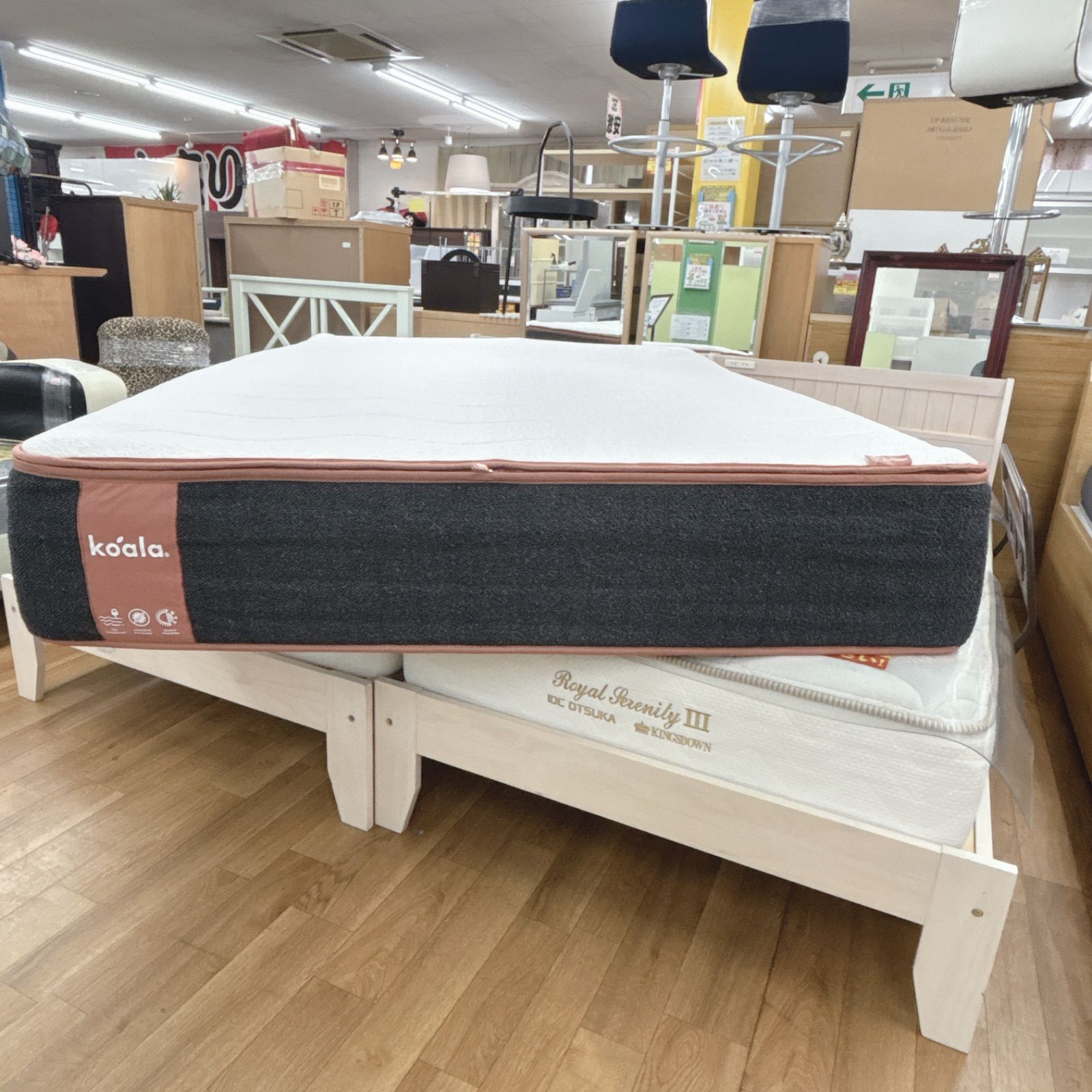 I358 🌈 名古屋市近郊配送設置無料！ 美品♪ Koala コアラマットレス