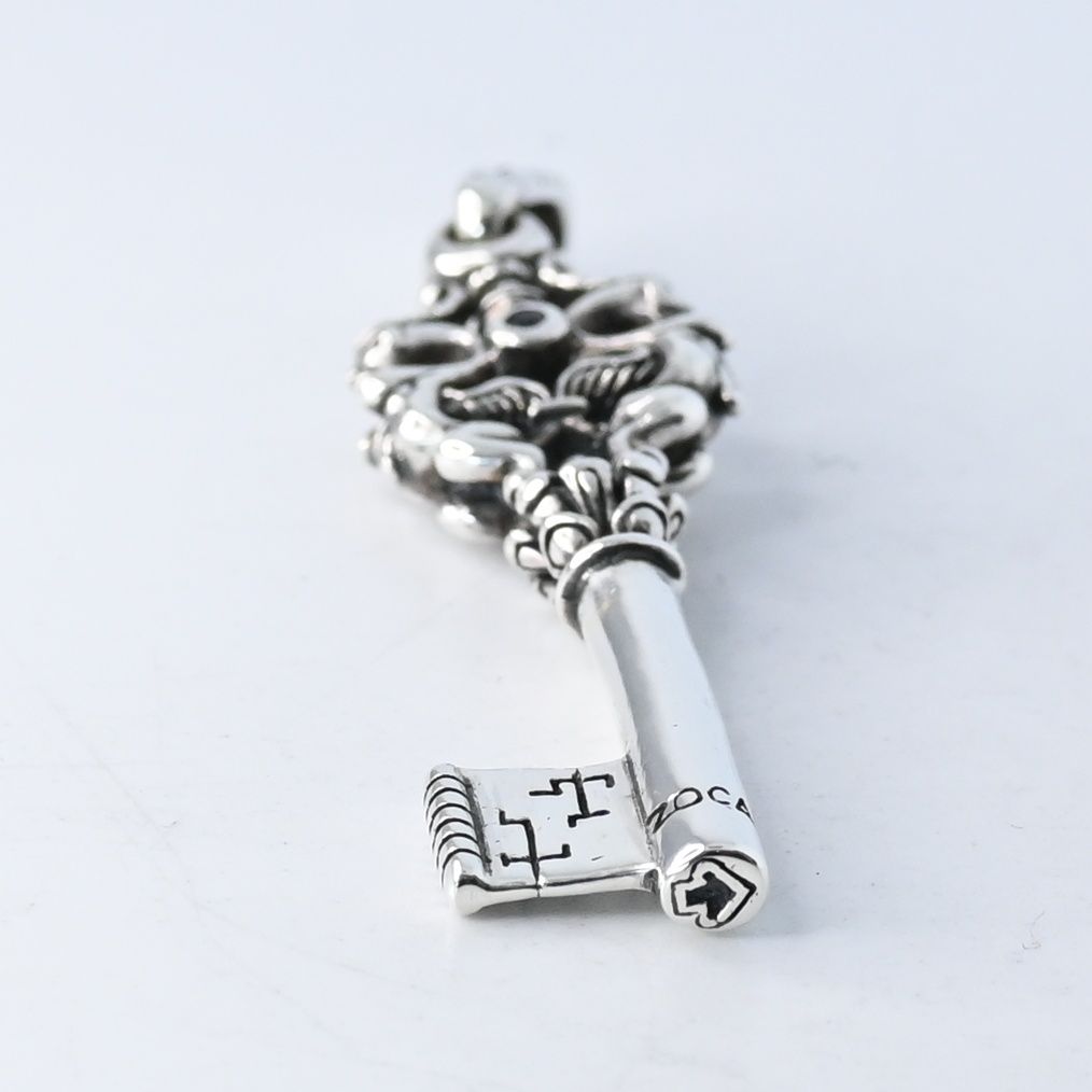 研磨済】ZOCALO Antique Key : Type1 シルバー silver950 チャーム