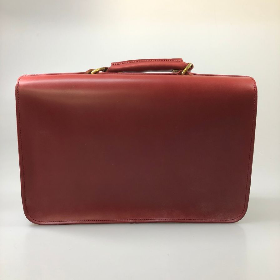 グレンロイヤル ショルダーバッグ サッチェル 13インチ ブライドルレザー ボルドー GLEN SATCHEL BAG 13INCH【AFE9】 グレンロイヤル ショルダーバッグ サッチェル 13インチ ブライドル