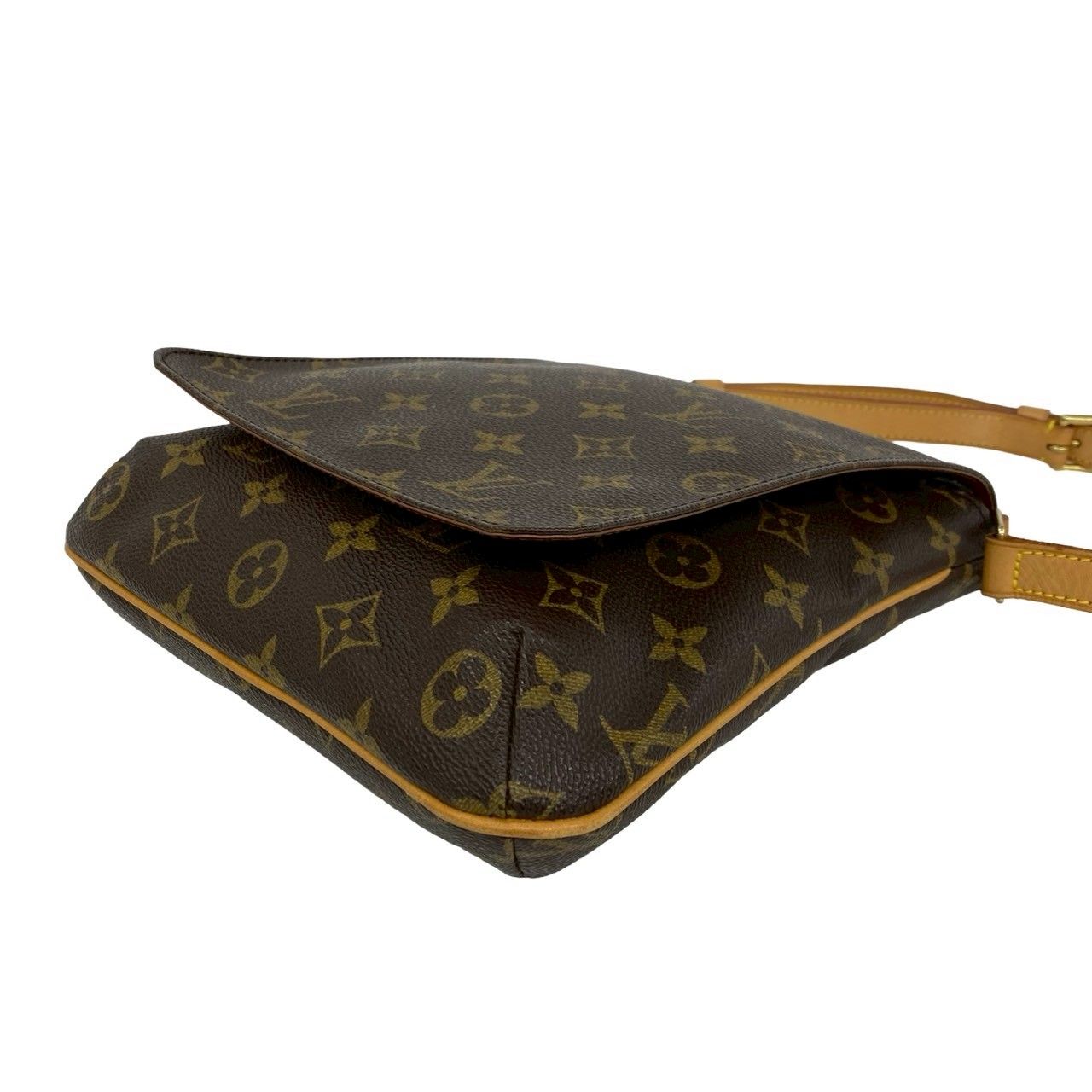 極 美品 LOUIS VUITTON ルイヴィトン ミュゼットサルサ モノグラム 