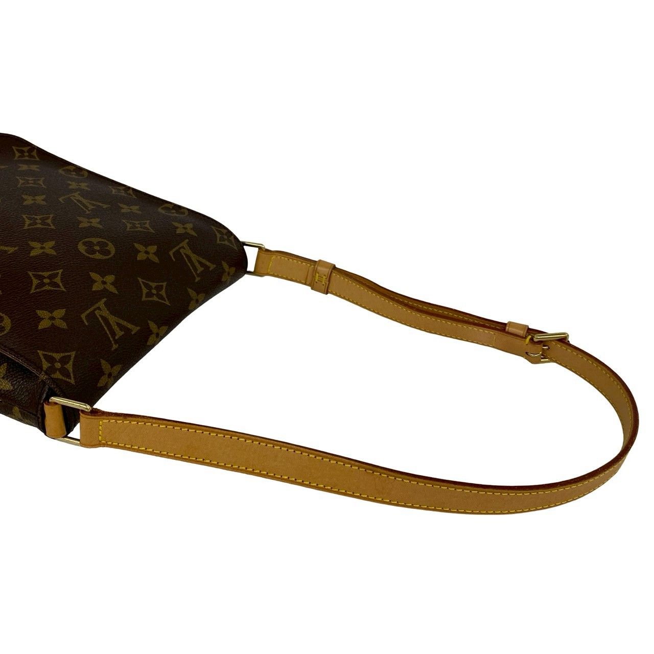 極 美品 LOUIS VUITTON ルイヴィトン ミュゼットサルサ モノグラム