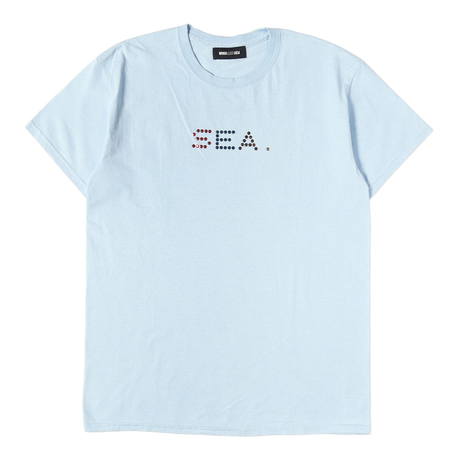 WIND AND SEA ウィンダンシー Tシャツ ライトブルー サイズ:M | 20SS 