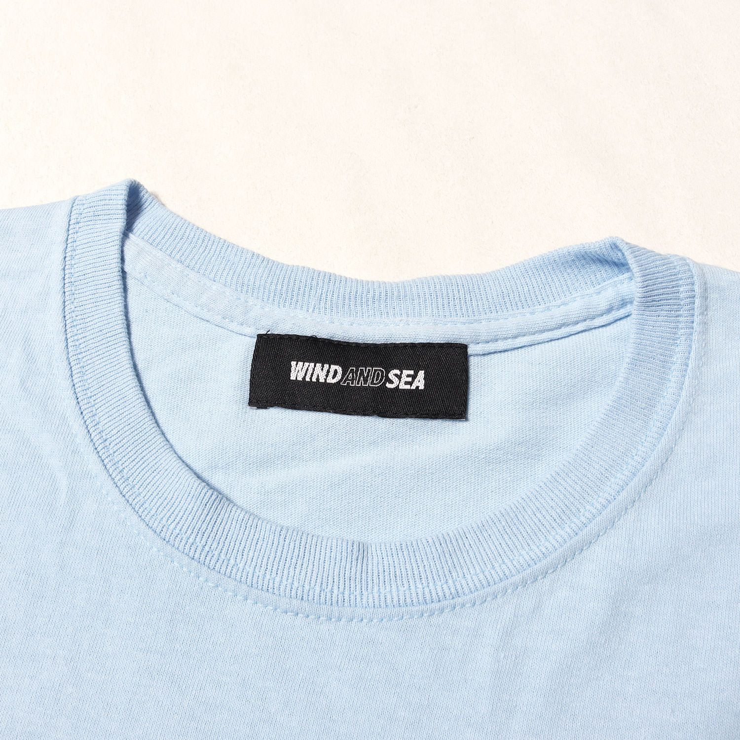 WIND AND SEA ウィンダンシー Tシャツ ライトブルー サイズ:M | 20SS 