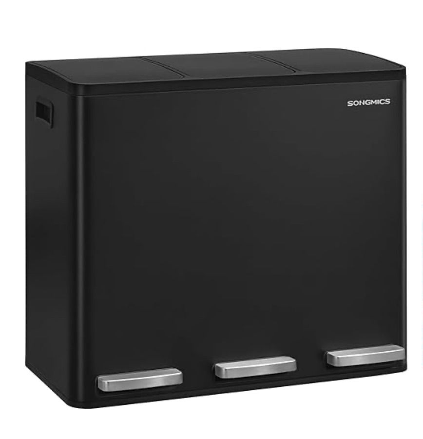 SONGMICS 3分別ゴミ箱 LTB254BZ02 本体 14,400円