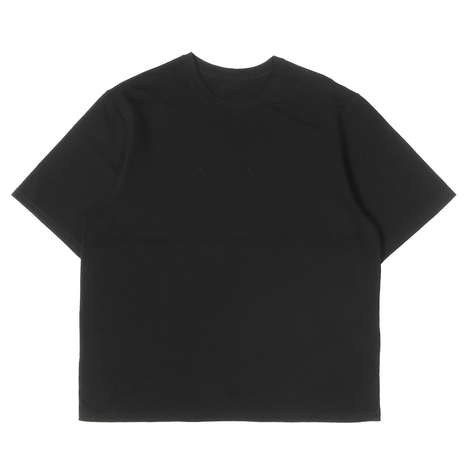 【美品】AKM エイケイエム Tシャツ ブラック 黒 サイズ:L | 26SS ヘビーウェイトジャージー ルーズフィット Tシャツ (BIARRITZ JERSEY LOOSE FIT S/S CREW NECK) | トップス カットソー【中古】