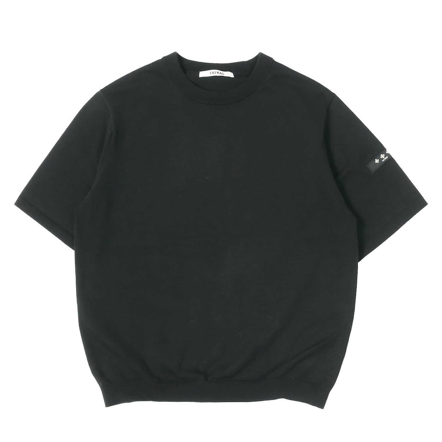 TATRAS タトラス Tシャツ ダークネイビー サイズ:03 | 24SS カルカンテ ニットTシャツ (CALCANTE Knit Pullover T-Shirts) | トップス カットソー 半袖【メンズ】【中古】
