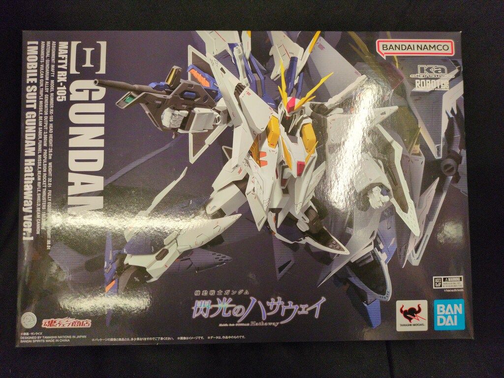 BANDAI SPIRITS ROBOT魂 Ka signature 機動戦士ガンダム 閃光のハサウェイ RX-105 Ξガンダム(機動戦士ガンダム 閃光のハサウェイVer.)