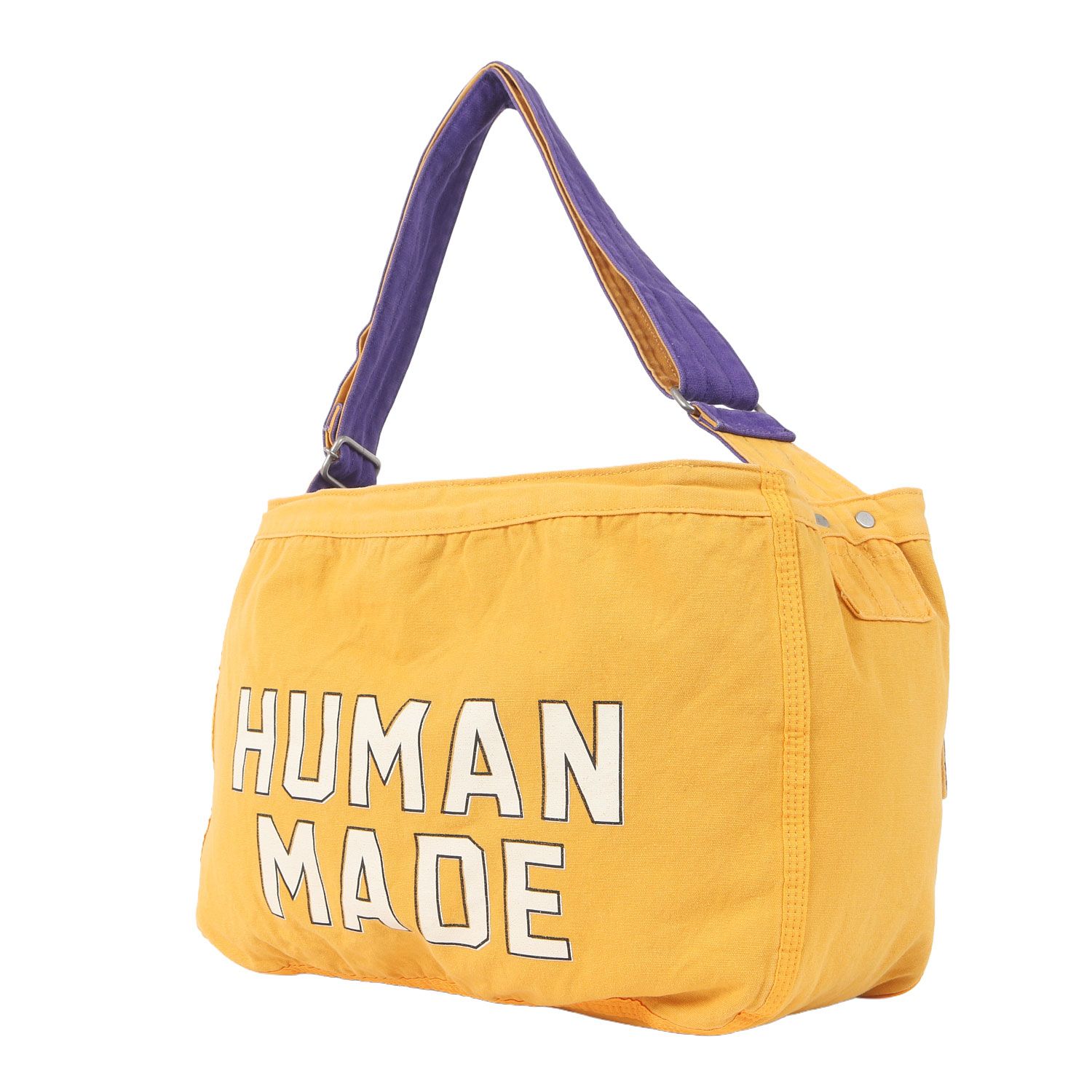 HUMAN MADE ヒューマンメイド バッグ パープル イエロー | 24AW