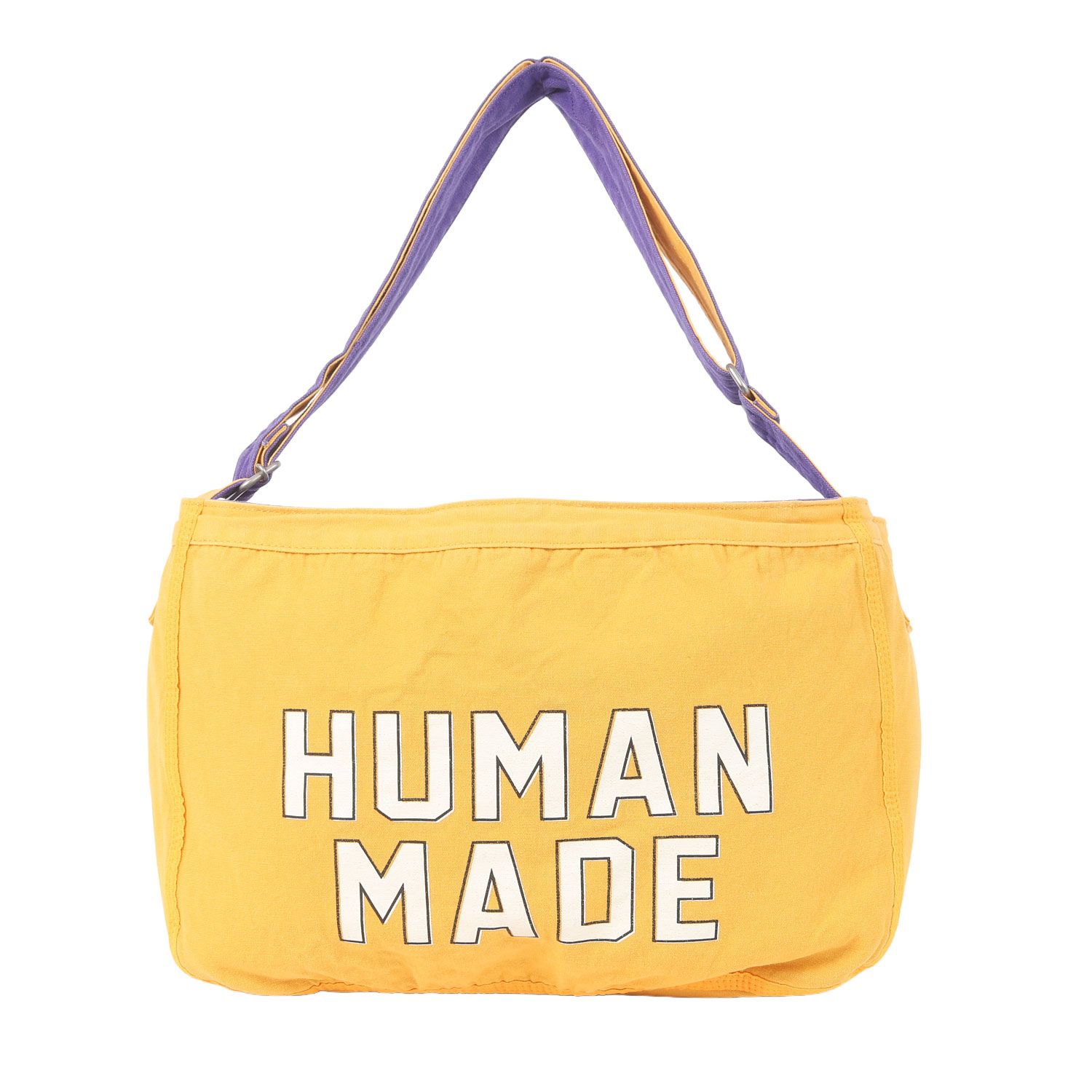 HUMAN MADE ヒューマンメイド バッグ パープル イエロー | 24AW