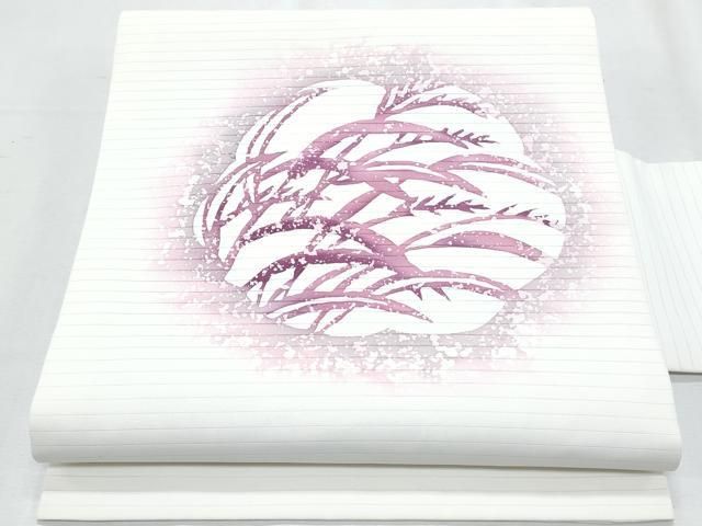 平和屋着物＊夏物　九寸名古屋帯　ろうけつ染め　芒文　CABH8313fb
