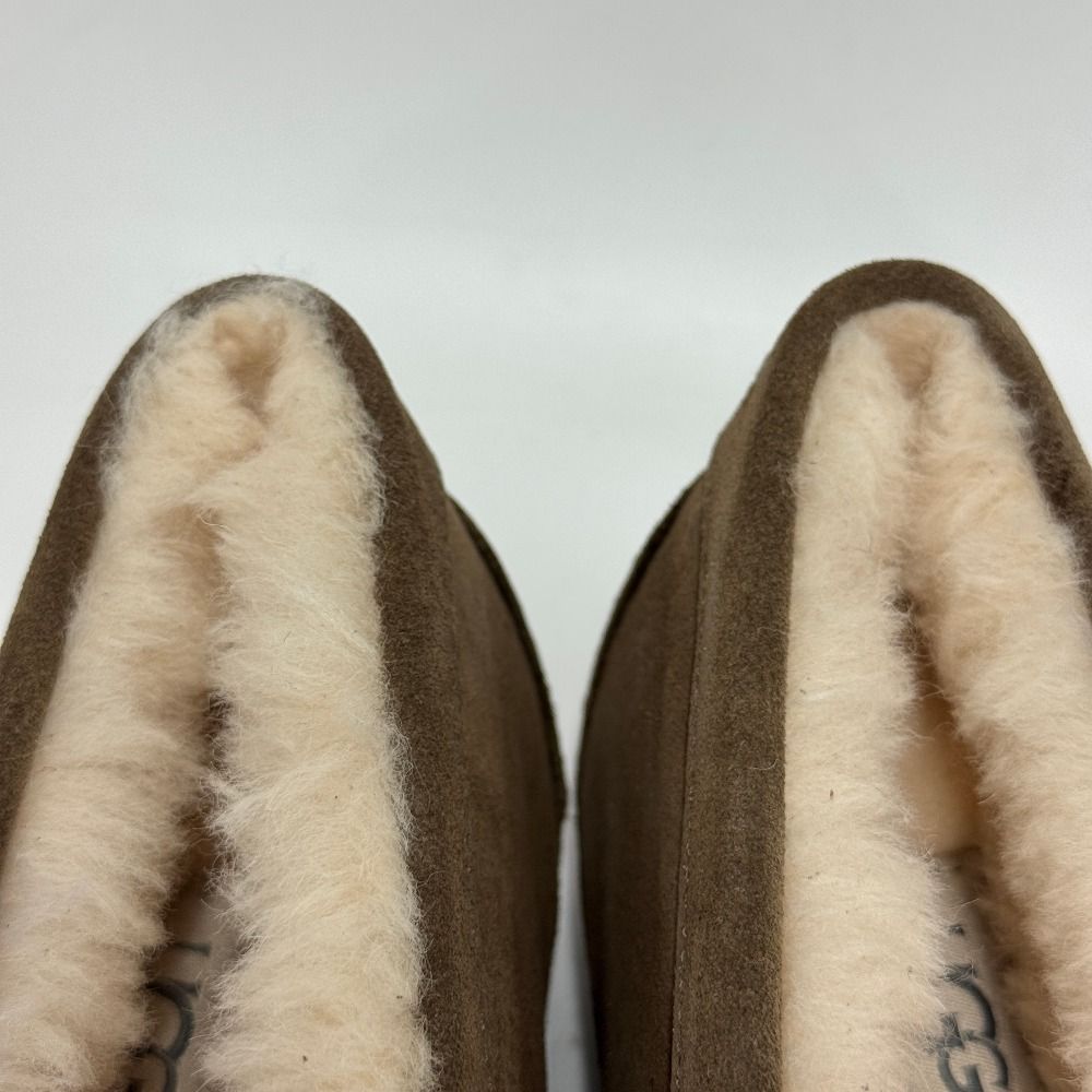 UGG ANSLEY アンスレー モカシン レディース 25cm ムートンシューズ 