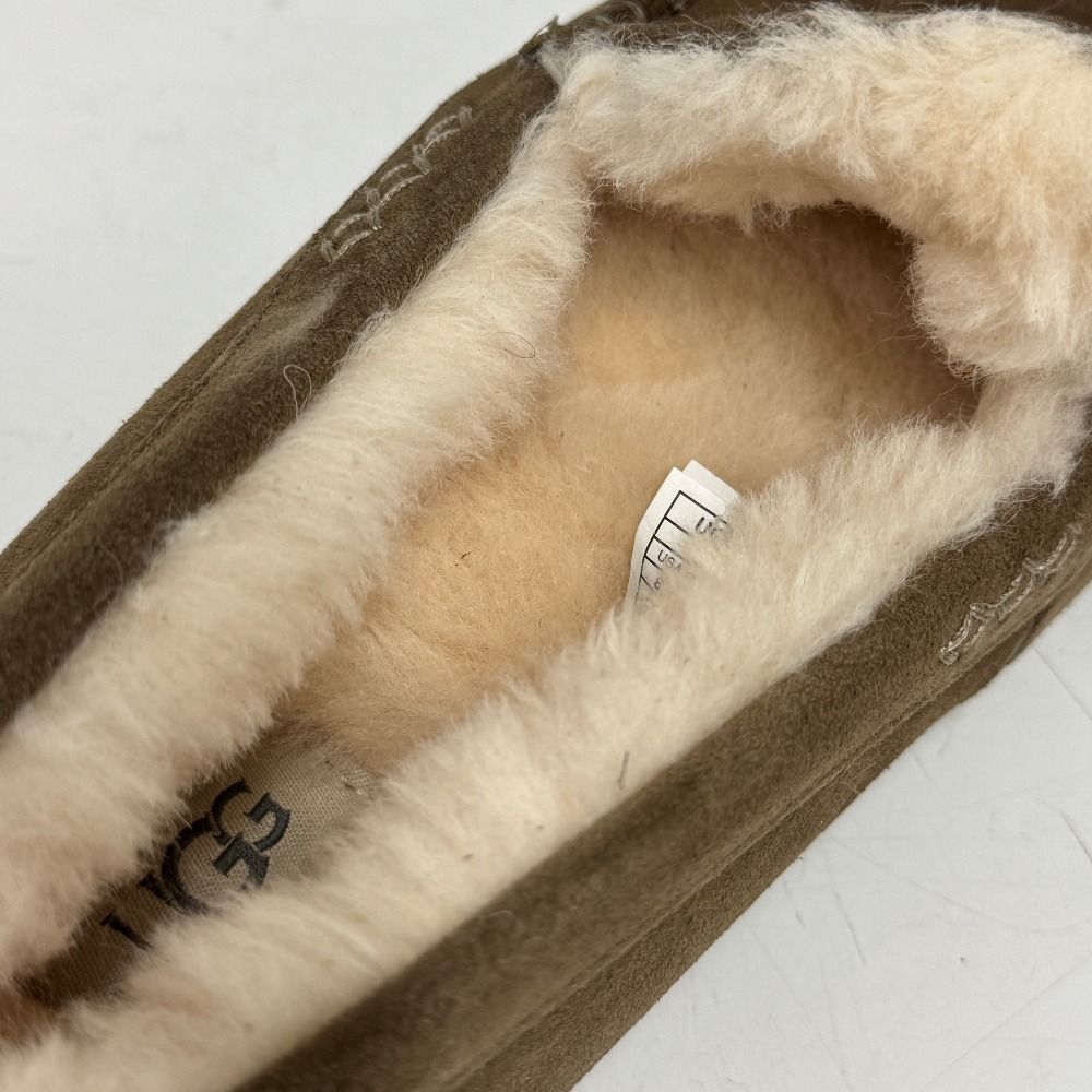 UGG ANSLEY アンスレー モカシン レディース 25cm ムートンシューズ 