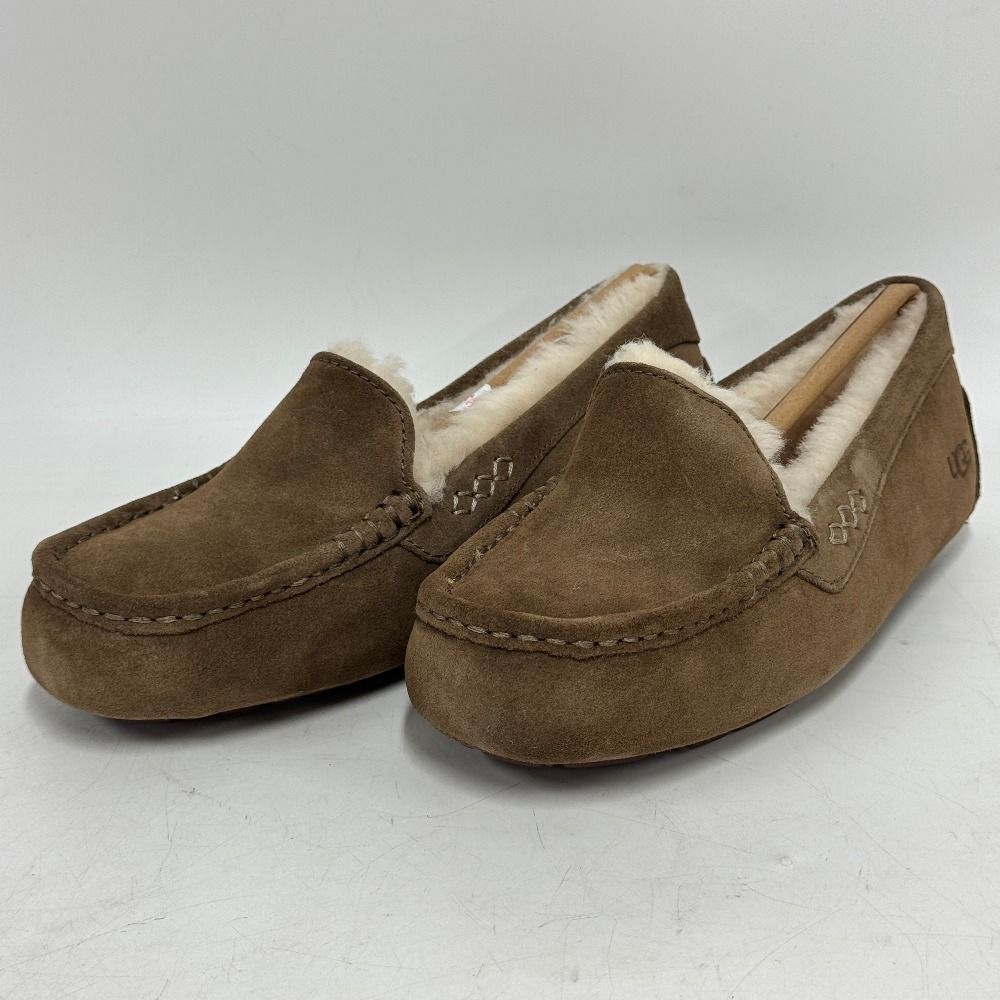 UGG ANSLEY アンスレー モカシン レディース 25cm ムートンシューズ 