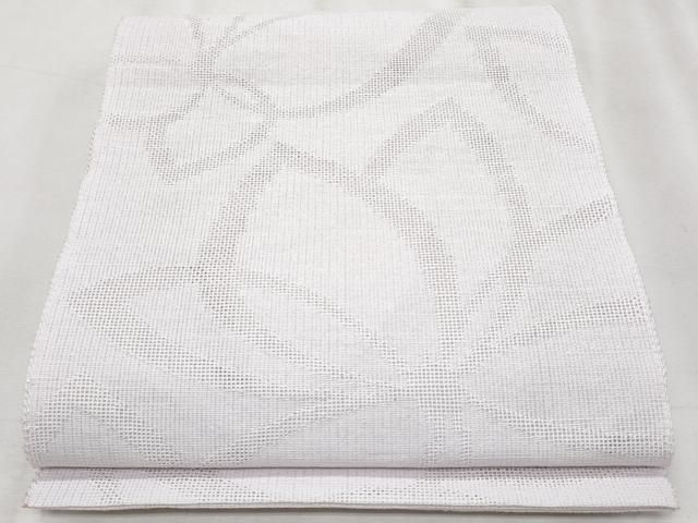 平和屋着物＊夏物　八寸名古屋帯　舞花文　CABH8336fb