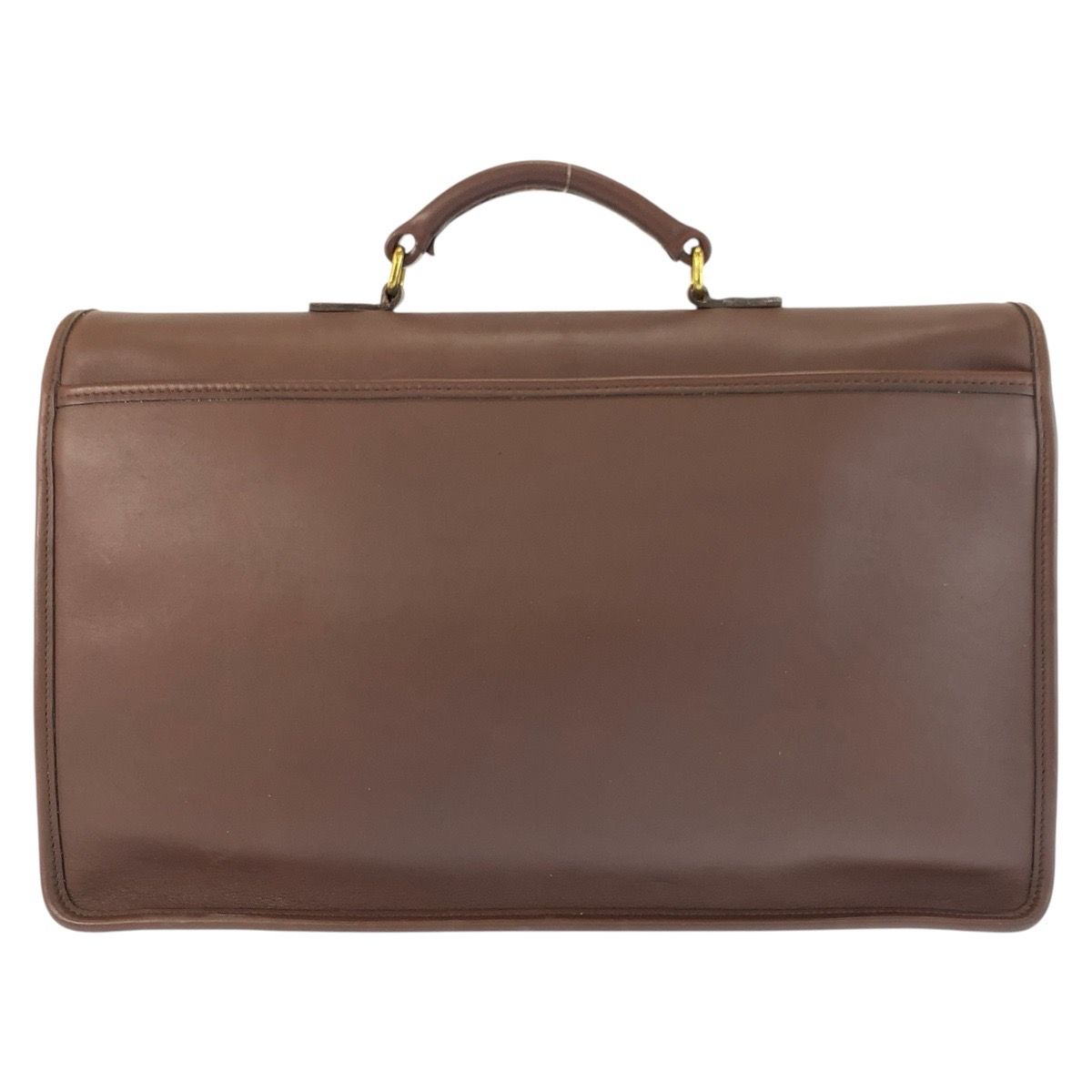 美品 COACH コーチ ヴィンテージ オールドコーチ ブラウン ゴールド