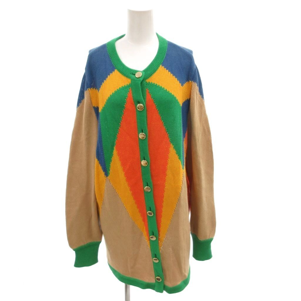 ヴァレンティノ ガラヴァーニ VALENTINO GARAVANI ヴィンテージ カーディガン ニット 金ボタン M マルチカラー /FF ■GY62 10,842円