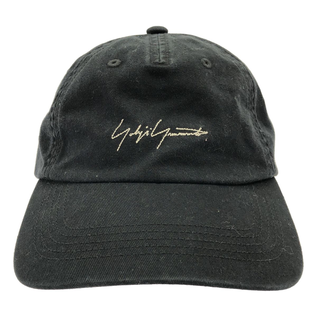 Y-3 ワイスリー KURO DAD CAP シグネイチャーロゴキャップ JZ0906 ブラック 58cm