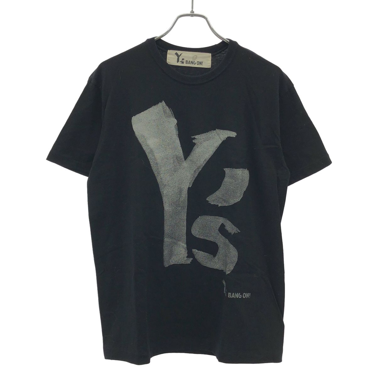 Y's BANG ON! ワイズ バングオン 21SS シルバーロゴTシャツ YA-T69-052 ブラック 2