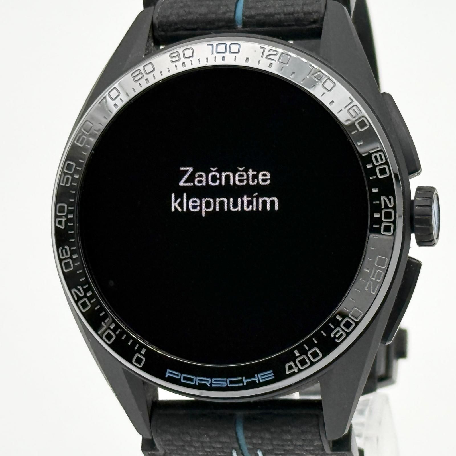 TAG HEUER タグホイヤー コネクテッド キャリバーE4 ポルシェ エディション デジタル文字盤 SBR8A82 XEZ7120 メンズ 腕時計 稼働品