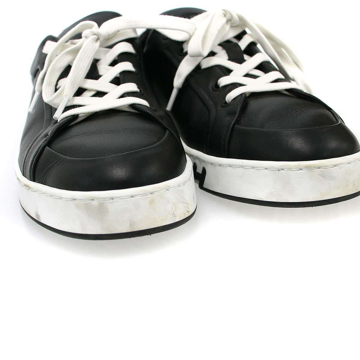 HERMES エルメス Kid Sneakers キッド スニーカー ブラック 40 - メルカリ