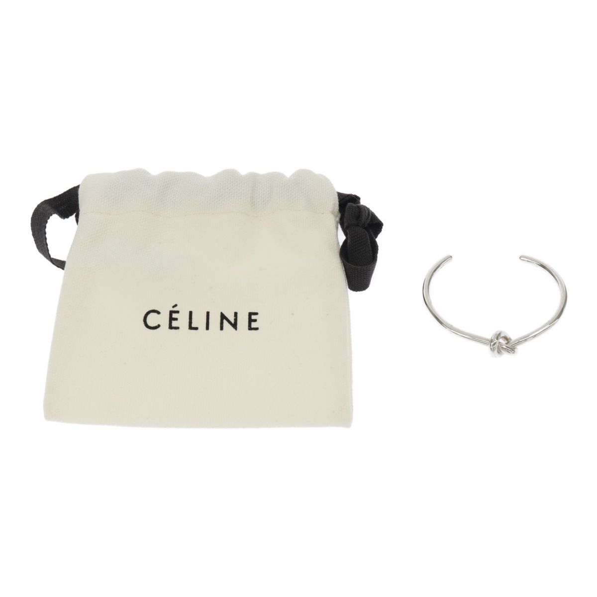 CELINE セリーヌ ノットブレスレット ノットバングル ノット 