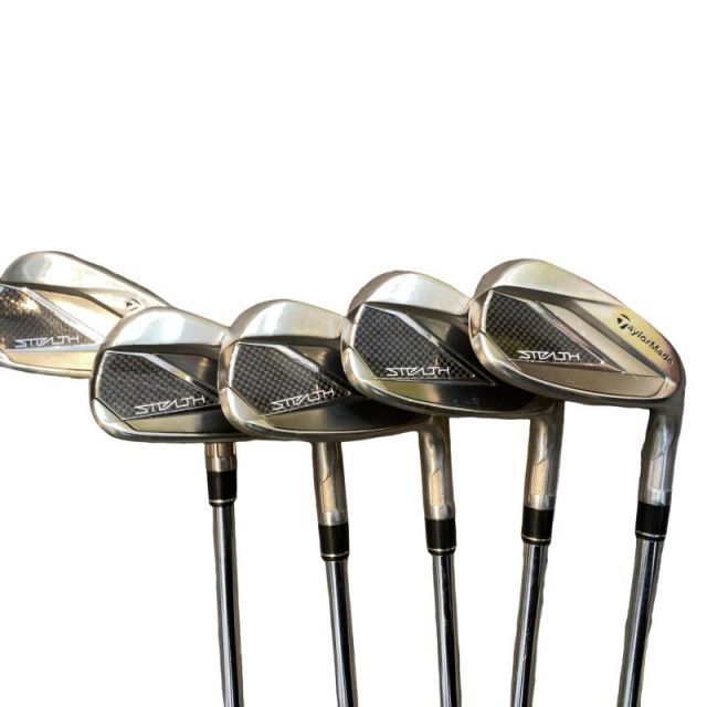 【中古】 テーラーメイド STEALTH 5S アイアンセット IR KBS MAX MT85 JP (フレックスS) メンズ 男性用 右利き 右用 Cランク ゴルフクラブ