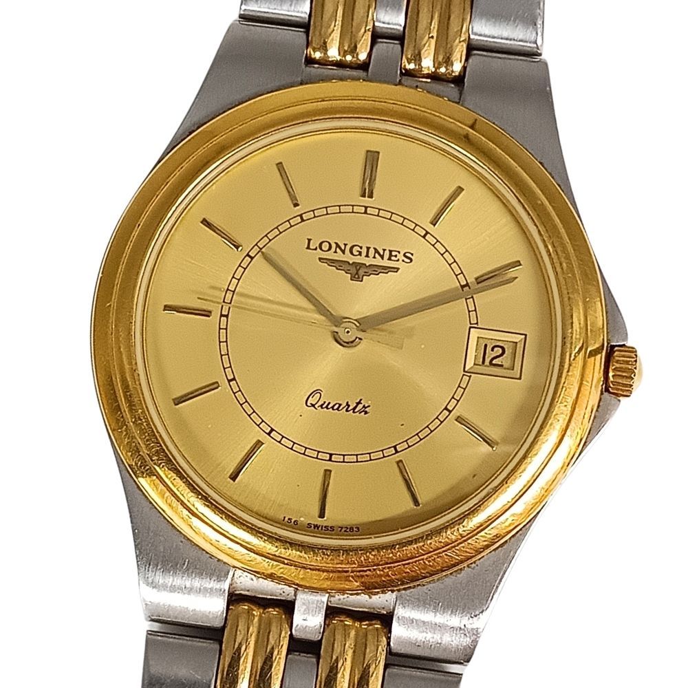 LONGINES ロンジン 腕時計 クォーツ コンビカラー LONGINES ロンジン 