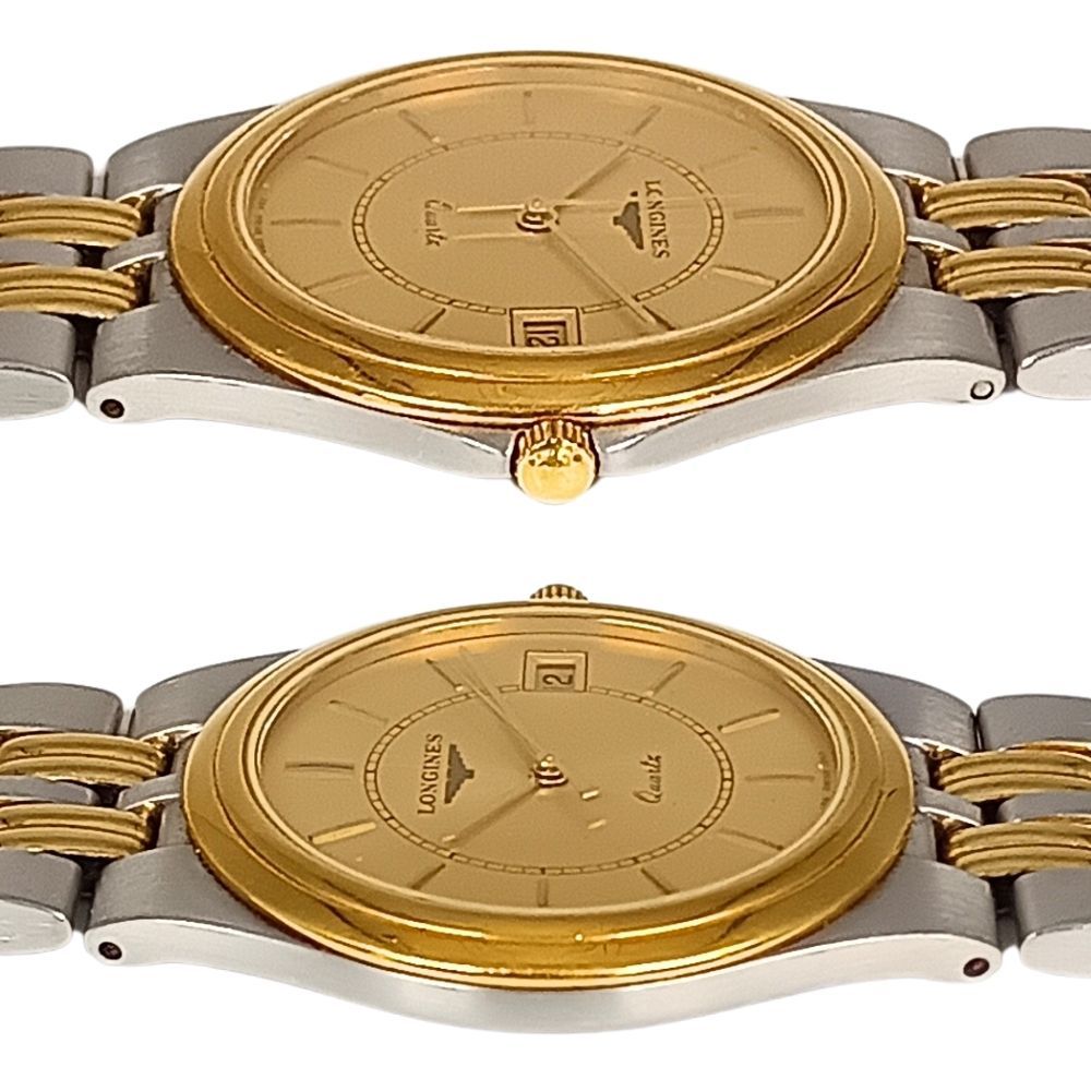 LONGINES ロンジン フラッグシップ コンビカラー クォーツ メンズ