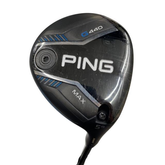 【中古】 ピン G440 MAX 5W フェアウェイウッド FW PING TOUR 2.0 CHROME 65(FW) (フレックスS) メンズ 男性用 右利き 右用 Cランク ゴルフクラブ