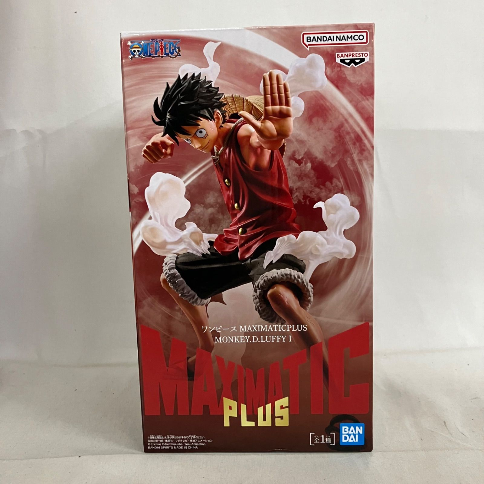 未開封 ワンピース MAXIMATIC PLUS モンキー・D・ルフィ I フィギュア 