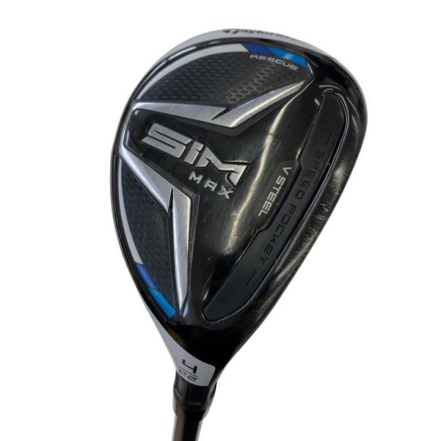 【中古】 テーラーメイド SIM MAX U4 ユーティリティ UT TENSEI BLUE TM60(UT) (フレックスS) メンズ 男性用 右利き 右用 Cランク ゴルフクラブ