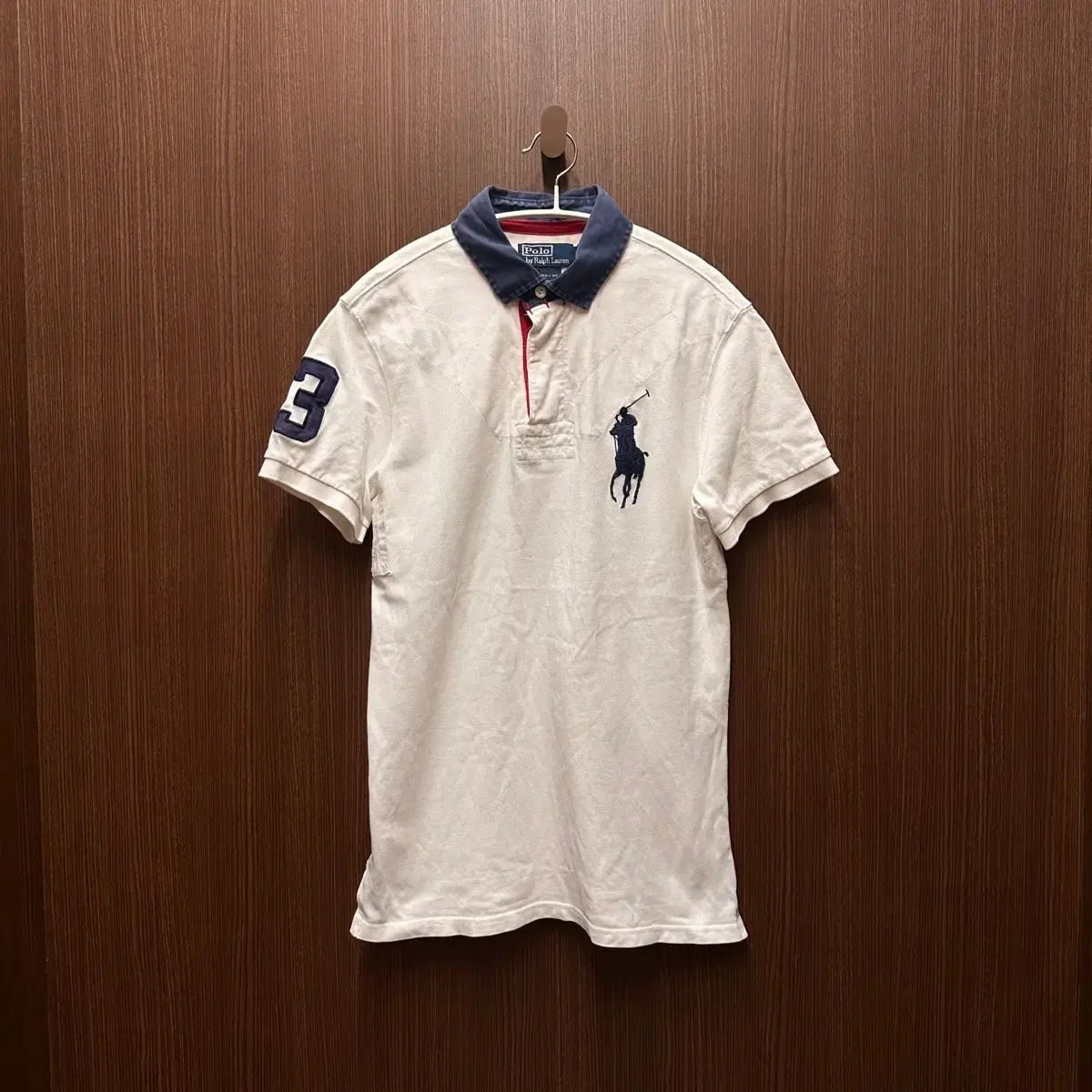 ポロ BIGポニー 半袖 カラーTシャツ M