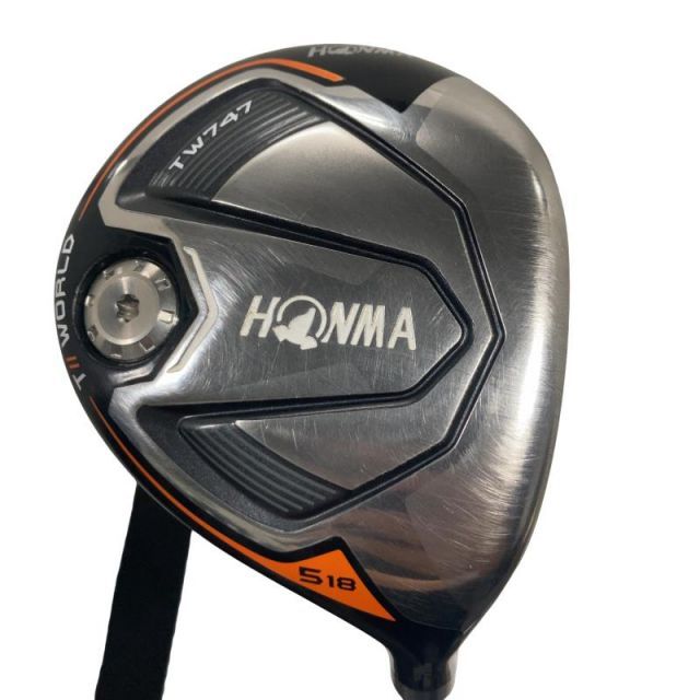 【中古】 本間ゴルフ TOUR WORLD TW747 5W フェアウェイウッド FW VIZARD for 747 50(フェアウェイ) (フレックスS) メンズ 男性用 右利き 右用 Cランク ゴルフクラブ