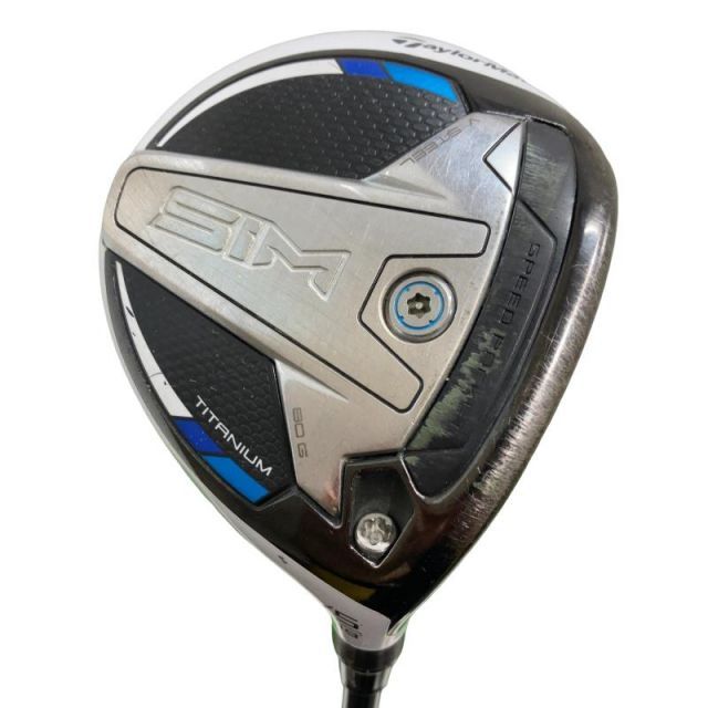 【中古】 テーラーメイド SIM 5W フェアウェイウッド FW 純正特注シャフト (フレックスX) メンズ 男性用 右利き 右用 Cランク ゴルフクラブ