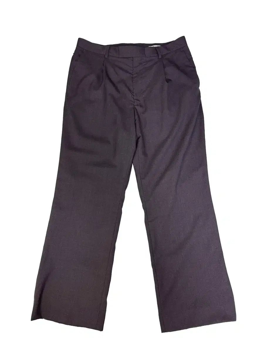 オーラリー ウール ディープグレー スラックス AURALEE WOOL PANTS 5