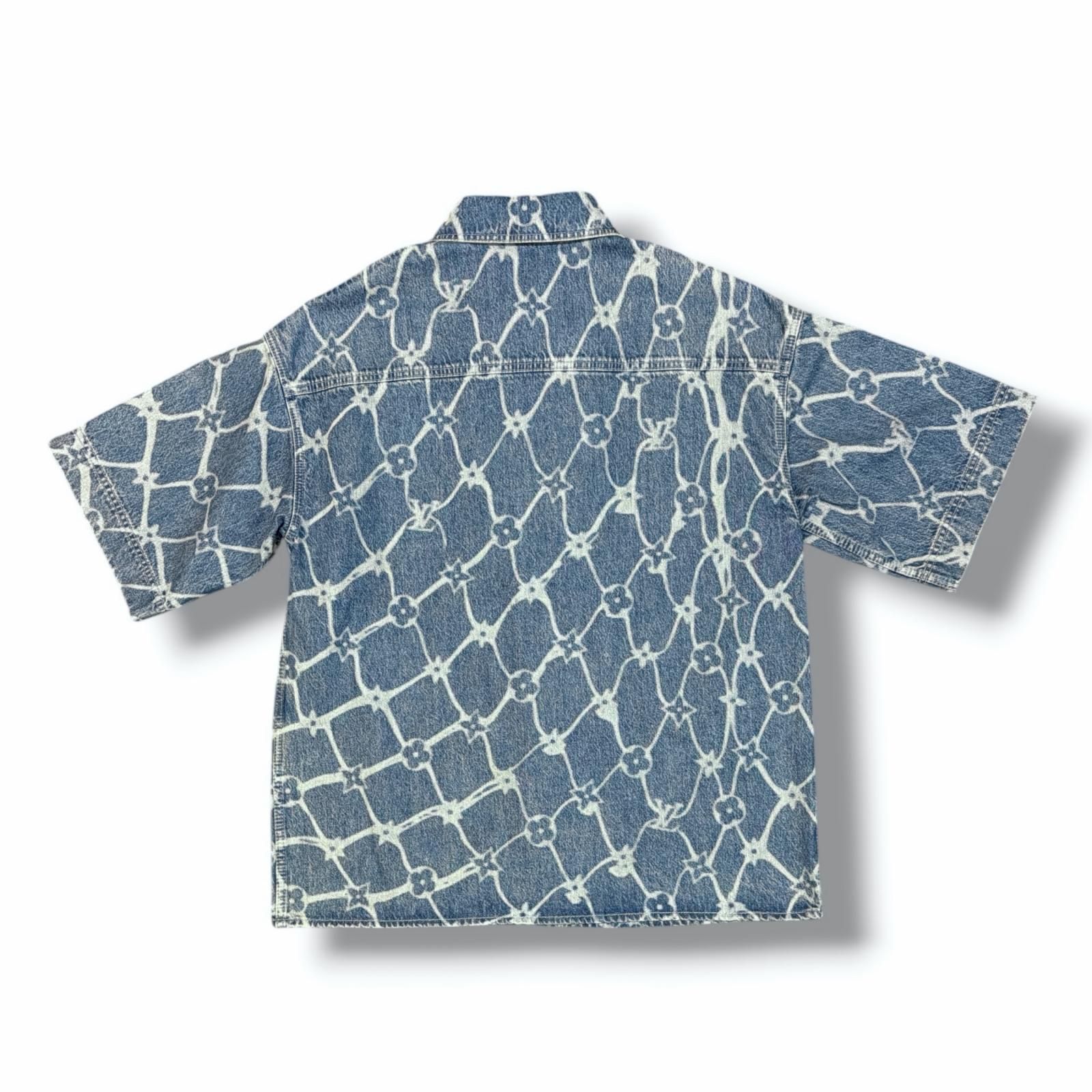 国内正規 LOUIS VUITTON 24AW モノグラム プリント ウォッシュ加工 