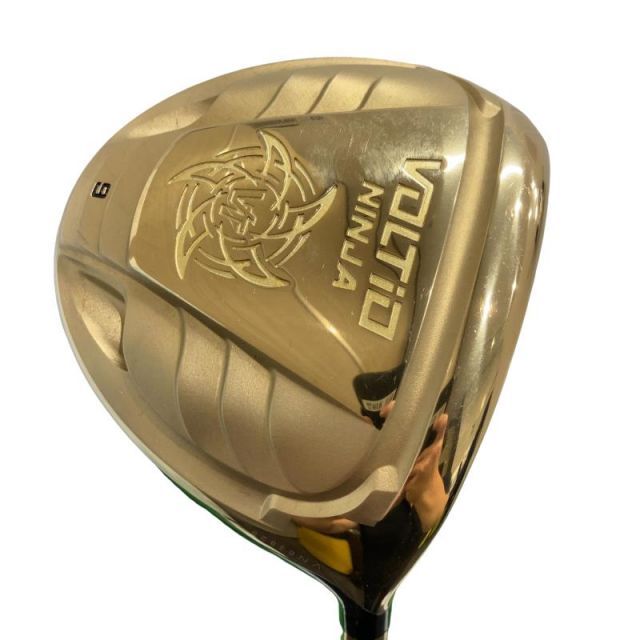 【中古】 カタナゴルフ VOLTiO NINJA 880Hi(ゴールド) 9° ドライバー DR VOLTiO Speeder 561 (フレックスS) メンズ 男性用 右利き 右用 Cランク ゴルフクラブ