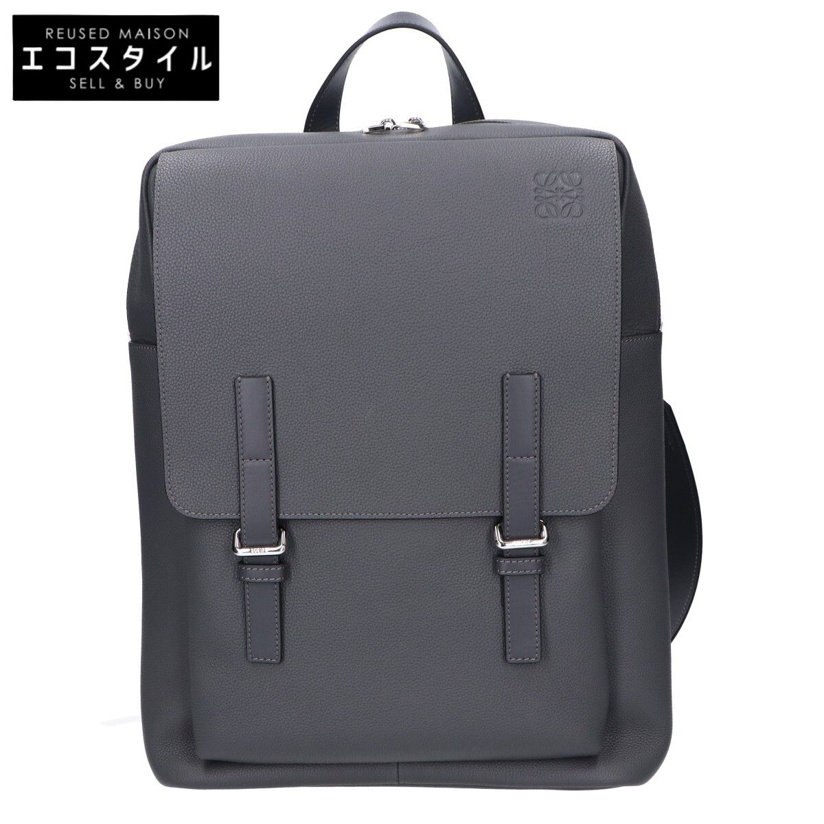 LOEWE　ロエベ　新品同様 ソフトグレインカーフ ミリタリーバックパック