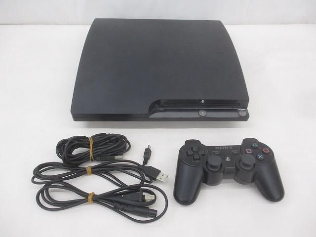 中古品 ゲーム プレイステーション3 PS3本体 CECH-2000A ブラック 動作品 周辺機器 コントローラー 付き