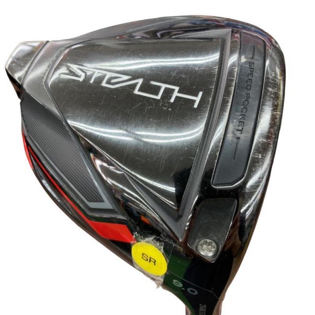 【中古】 テーラーメイド STEALTH 9° ドライバー DR TENSEI RED TM50(STEALTH DR) (フレックスSR) メンズ 男性用 右利き 右用 Dランク ゴルフクラブ