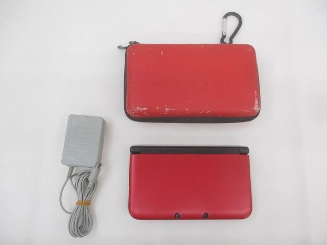 良品 ゲーム ニンテンドー3DS LL 本体 SPR-001 レッドブラック 動作品 充電器・本体ケース付き 18,685円