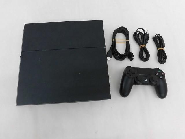 中古品 ゲーム プレイステーション4 PS4本体 CUH-1216B ブラック 動作品 コントローラー 周辺機器付き