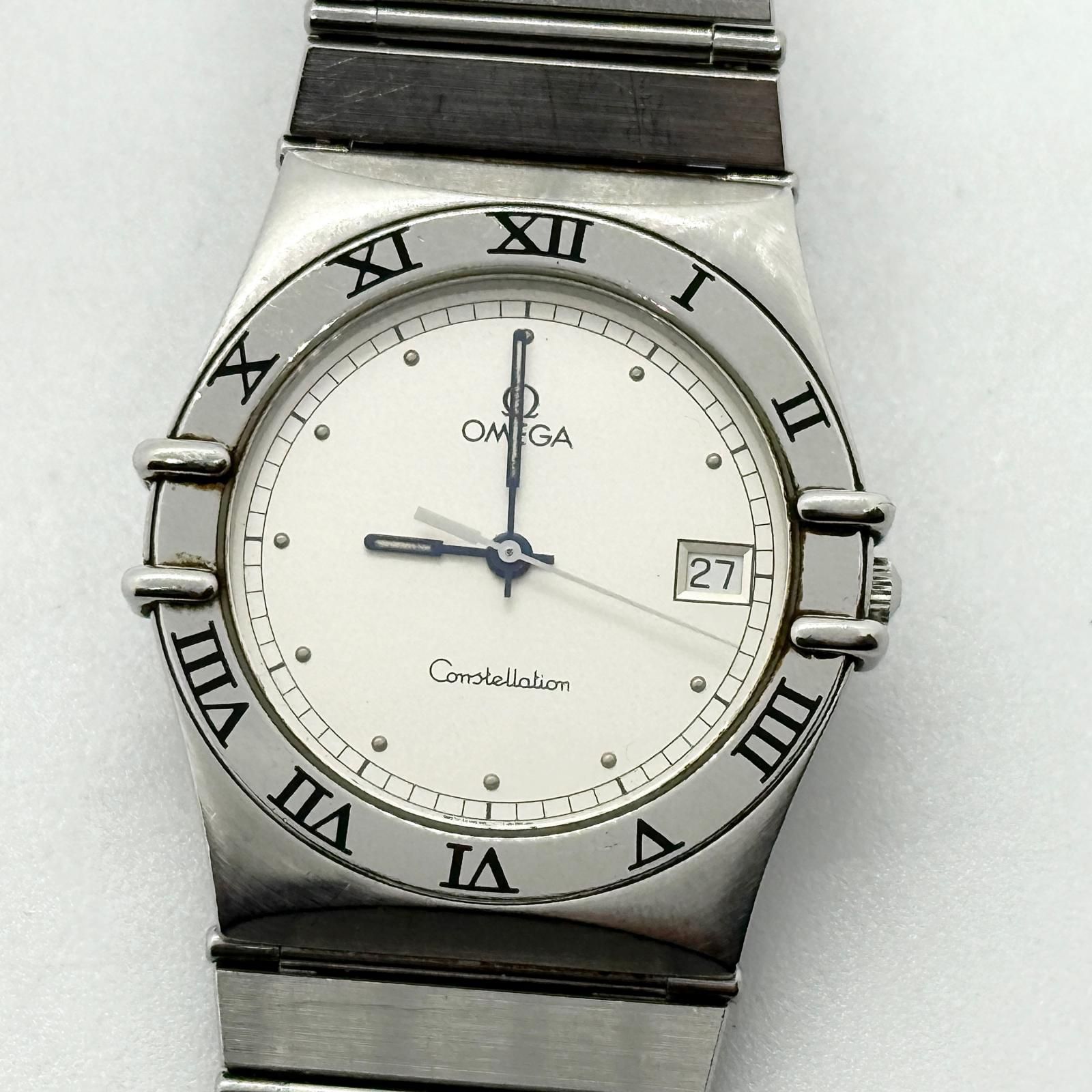 OMEGA オメガ コンステレーション 541923941510.3 シルバー QZ ユニセックス 腕時計 稼働品