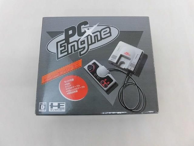 中古品 ゲーム ニンテンドークラシックミニ 本体 PCエンジン ミニ HTG-008 動作品 箱 周辺機器付き