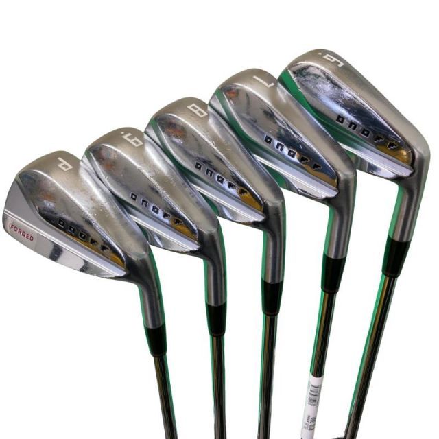 【中古】 ダイワ(グローブライド) ONOFF FORGED(2020) KURO 5S アイアンセット IR NS PRO MODUS3 TOUR105 (フレックスS) メンズ 男性用 右利き 右用 Cランク ゴルフクラブ