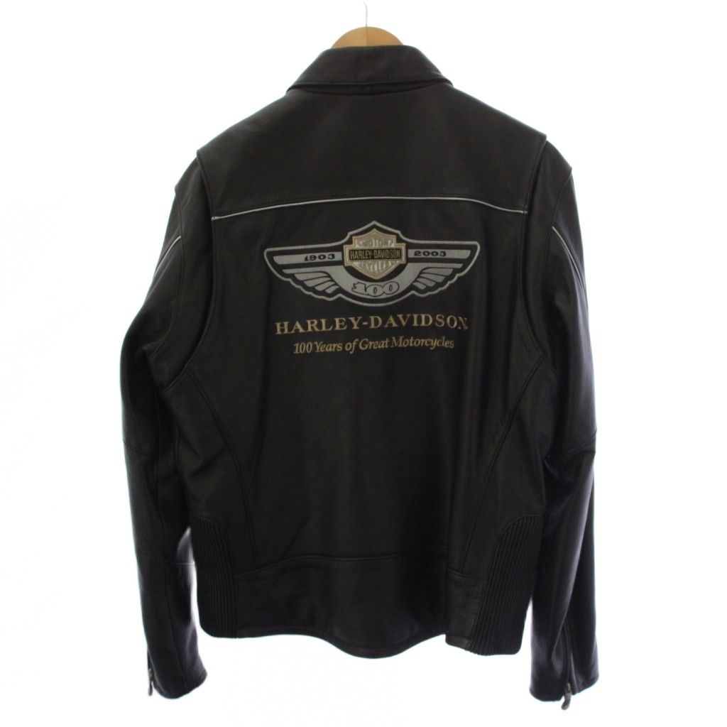 ハーレーダビッドソン HARLEY DAVIDSON ライダースジャケット ジップ