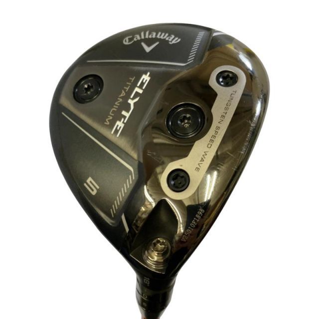 【中古】 キャロウェイ ELYTE TITANIUM 5W フェアウェイウッド FW 純正特注シャフト (フレックスS) メンズ 男性用 右利き 右用 Cランク ゴルフクラブ