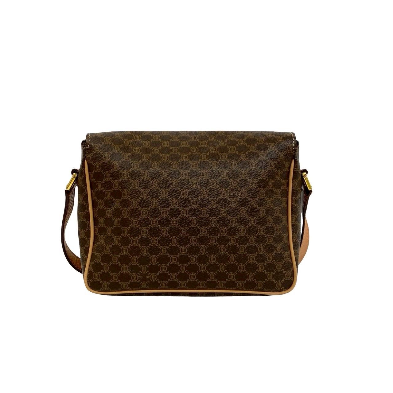 極 美品 CELINE セリーヌ マカダム ブラゾン トリオンフ ロゴ 柄